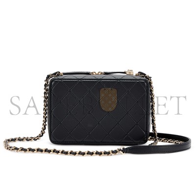 CHANEL MASTER LAMBSKIN QUILTED COCO CLICK BAG AS4817 (16*11*6cm)