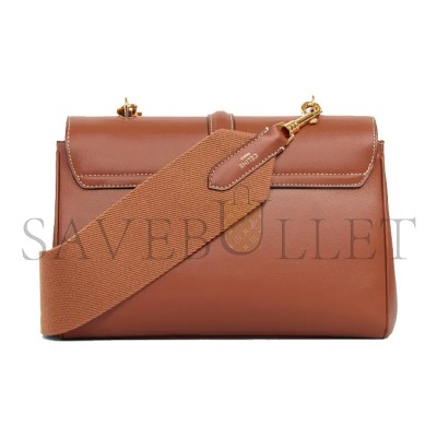 CELINE SHOULDER BAG IN TEEN SOFT16 COWHIDE LEATHER 196853CR4.04LU (23*15*9cm)