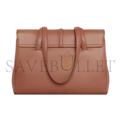 CELINE MEDIUM SHOULDER BAG IN SOFT16 COWHIDE LEATHER 195543CR4.18BU (32*24*15cm)