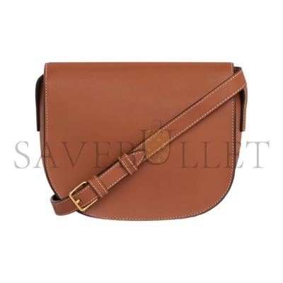CELINE CROSSBODY IN FOLCO CUIR TRIOMPHE SMOOTH COWHIDE 198263DU3.04LU (18.5*15*7cm)