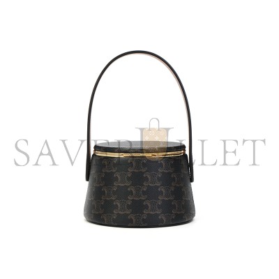 CELINE NINA MINAUDIERE IN SHEEPSKIN AND COWHIDE 111353EWI.04LU (13*13*8cm)
