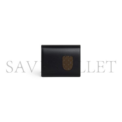CELINE SMALL FLAP WALLET TRIOMPHE IN SHINY CALFSKIN 10D783DPV.38NO (10.5*8.5*4cm)