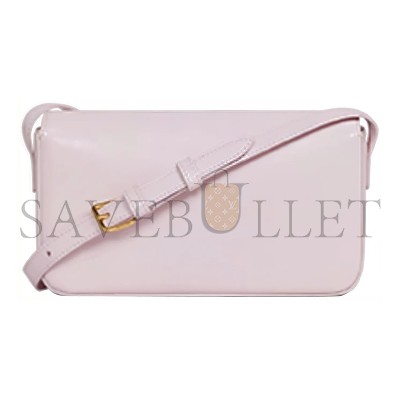 CELINE SHOULDER BAG CLAUDE IN SHINY CALFSKIN 194143BF4.24NY (20*10*4cm)