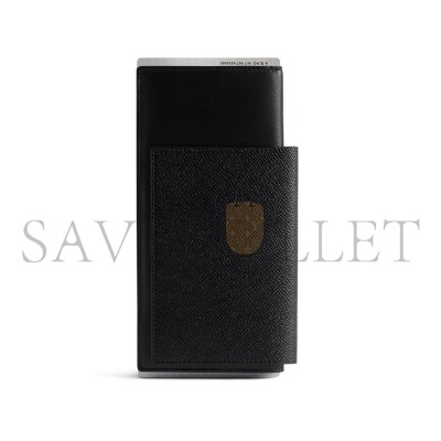 BALENCIAGA MEN'S PASSPORT LONG WALLET 1 TICKET IN BLACK 7877742AA3R1000 (21*12.4*2cm）