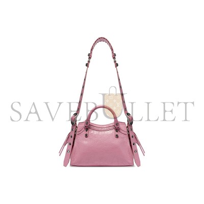 BALENCIAGA SMALL NEO CAGOLE CITY IN CREAM POWDER 700940210B06904 (25.9*17.8*11.4cm)