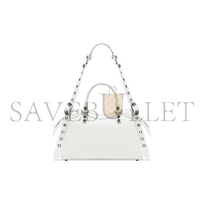 BALENCIAGA NEO CAGOLE CITY IN WHITE 736046210B09104 (33*21*13.5cm)