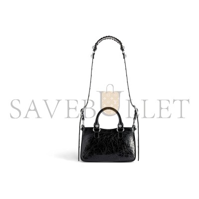 BALENCIAGA NEO CAGOLE SHOULDER BAG IN BLACK 751523210BK1000 (29.2*23.8*5cm)