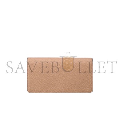 VALENTINO VSLING GRAINY LEATHER WALLET ON CHAIN WOMEN'S PINK (20*11*4cm)