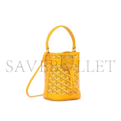 GOYARD PETIT FLOT MINI BUCKET BAG PEFLOTMINTY08CL08P (17.5*12*10cm)