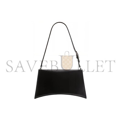 BALENCIAGA WOMEN'S CRUSH BAG IN SMALL BLACK 7657342AAR21000 (24.8*14.9*8.8cm)