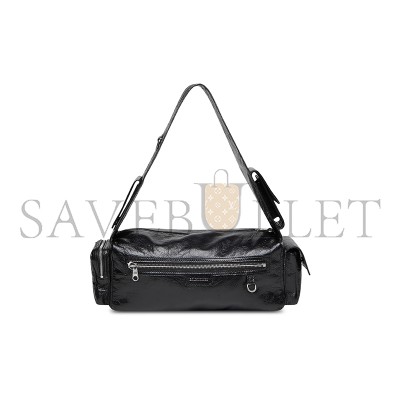 BALENCIAGA SUPERBUSY SLING BAG SMALL IN BLACK 702167210C81000 (36*15*13cm)