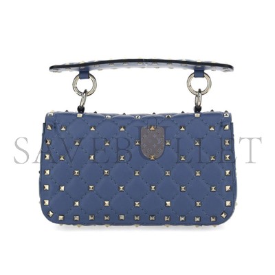 VALENTINO SMALL NAPPA ROCKSTUD SPIKE BAG W2B0123NAPWU4 (20*11.5*5cm)