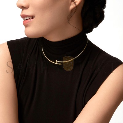 CARTIER JUSTE UN CLOU TORQUE NECKLACE, SMALL MODEL B7224799