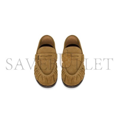 YSL LE LOAFER SUPPLE IN SUEDE 8189082W5AC9808