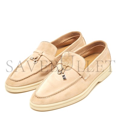 LORO PIANA BEIGE SUEDE SUMMER CHARMS WALK LOAFERS FAE5444D0EE LORO PIANA BEIGE SUEDE SUMMER CHARMS WALK LOAFERS FAE5444D0EE