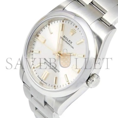 ROLEX OYSTER PERPETUAL SILVER DIAL 36MM  WATCH M126000-0001