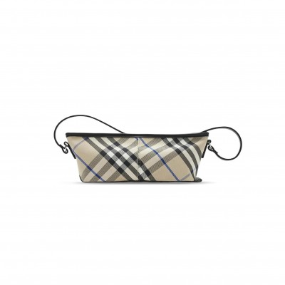 BURBERRY CHECK MINI SHOULDER BAG 80952971 (20*10*9cm)