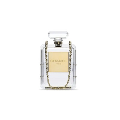 CHANEL MASTER PLEXIGLASS NO. 5 PERFUME BOTTLE BAG (20*12*4cm) CHANEL MASTER PLEXIGLASS NO. 5 PERFUME BOTTLE BAG (20*12*4cm)