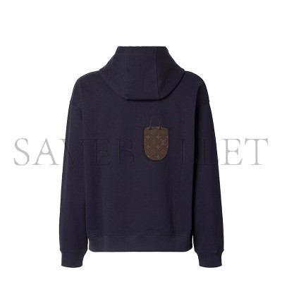 FENDI SWEATSHIRT DARK BLUE COTTON SWEATSHIRT FY1143AW0QF0QG0