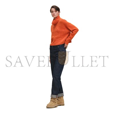 HERMES H LIFT LONG-SLEEVE SWEATER H5H2622D1IG40 HERMES H LIFT LONG-SLEEVE SWEATER H5H2622D1IG40