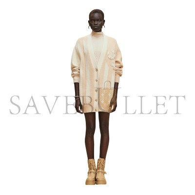 HERMES LONG-SLEEVE LONG CARDIGAN H5H2724D9A336