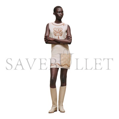 HERMES SLEEVELESS TUNIC DRESS H6E2552DCMV36