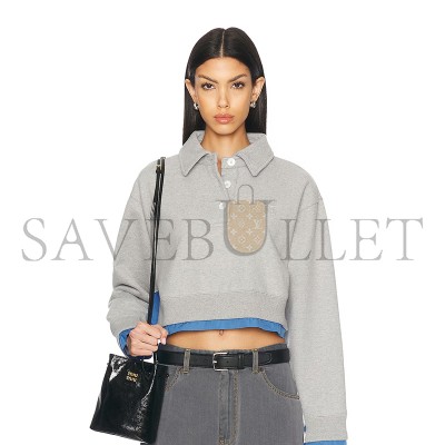 MIU MIU POLO SWEATSHIRT MJL057