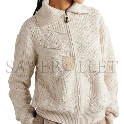 LORO PIANA CASHMERE ZIP-UP CARDIGAN FAQ0958 LORO PIANA CASHMERE ZIP-UP CARDIGAN FAQ0958