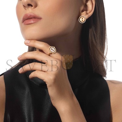 MESSIKA LUCKY MOVE STUD EARRINGS YELLOW GOLD DIAMOND EARRINGS 11571-YG