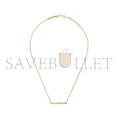 CHOPARD ICE CUBE NECKLACE, YELLOW GOLD, HALF-SET DIAMONDS 817702-0002