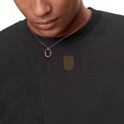 TIFFANY LOCKSMALL PENDANT IN ROSE GOLD WITH A PINK SAPPHIRE 75202806