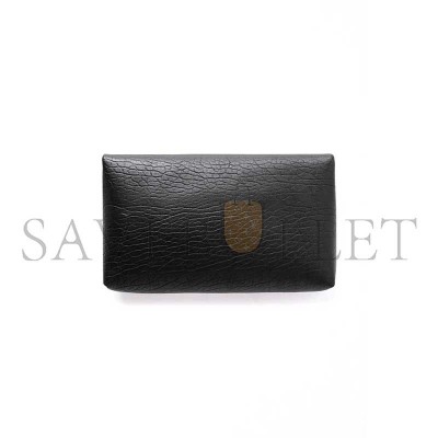 YSL CASSANDRE LARGE TEXTURED-LEATHER CLUTCH 769307 (29.5*18*4.5cm)