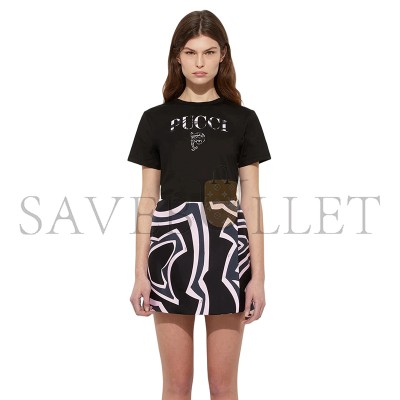 PUCCI LABIRINTO PRINT MINI SKIRT 5URV355U741047