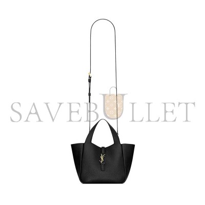 YSL LE 5 À 7 BABY BEA IN GRAINED LEATHER 872469AADUU1000 (18*15*13cm)
