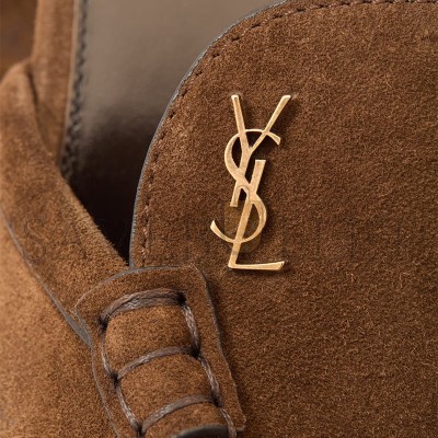 YSL LE LOAFER SUEDE MOCCASIN MULES 86971327DTT2319