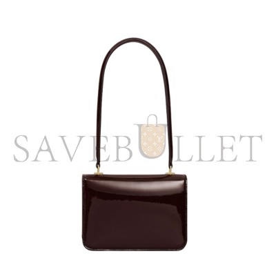 CELINE TEEN GARANCE BAG IN BICOLOUR PATENT CALFSKIN 118053FYE (18.5*13.5*7cm)