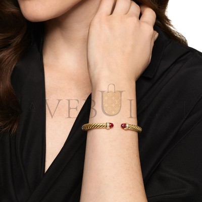 DAVID YURMAN CABLESPIRA FLEX BRACELET B18729D88ARGDI