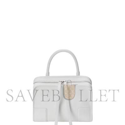 LOEWE SMALL AMAZONA 180 BAG IN SOFT CALFSKIN WHITE A039AS0X01 (24.5*18.5*10cm)