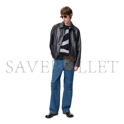 LOEWE ANAGRAM BAGGY JEANS IN DENIM H526Y11WA6