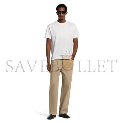 LOUIS VUITTON FLOCK PRINT MONOGRAM GRADIENT T-SHIRT 1AK7LS