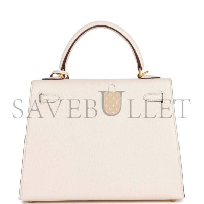 HERMES KELLY 25 SELLIER EPSOM BRUSHED GOLD HARDWARE (25*17*7cm) HERMES KELLY 25 SELLIER EPSOM BRUSHED GOLD HARDWARE (25*17*7cm)