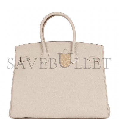 HERMES BIRKIN 35 TOGO PALLADIUM HARDWARE (35*25*18cm) HERMES BIRKIN 35 TOGO PALLADIUM HARDWARE (35*25*18cm)