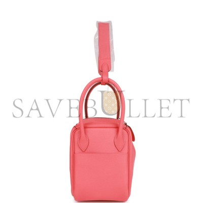 HERMES LINDY 26 BAG EVERCOLOR PALLADIUM HARDWARE (26*18*12cm) HERMES LINDY 26 BAG EVERCOLOR PALLADIUM HARDWARE (26*18*12cm)