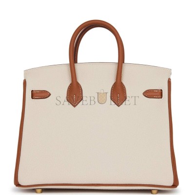 HERMES BIRKIN 25 TOGO BRUSHED GOLD HARDWARE (25*20*13cm) HERMES BIRKIN 25 TOGO BRUSHED GOLD HARDWARE (25*20*13cm)