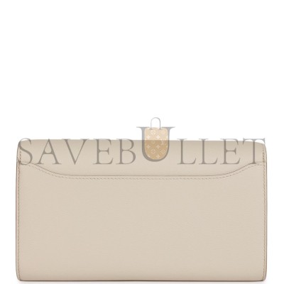 HERMES CONSTANCE WALLET TO GO BETON EVERCOLOR GOLD HARDWARE (20*11*4cm) HERMES CONSTANCE WALLET TO GO BETON EVERCOLOR GOLD HARDWARE (20*11*4cm)