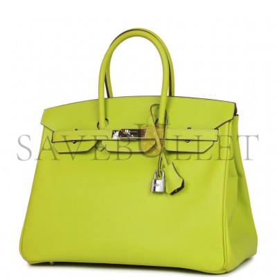 HERMES BIRKIN 35 KIWI CANDY EPSOM PALLADIUM HARDWARE (35cm)