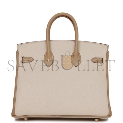 HERMES BIRKIN 25 TOGO BRUSHED GOLD HARDWARE (25*20*13cm) HERMES BIRKIN 25 TOGO BRUSHED GOLD HARDWARE (25*20*13cm)
