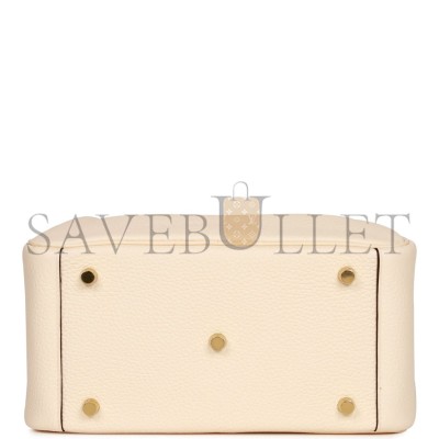 HERMES LINDY 26 NATA CLEMENCE GOLD HARDWARE (26*18*12cm) HERMES LINDY 26 NATA CLEMENCE GOLD HARDWARE (26*18*12cm)