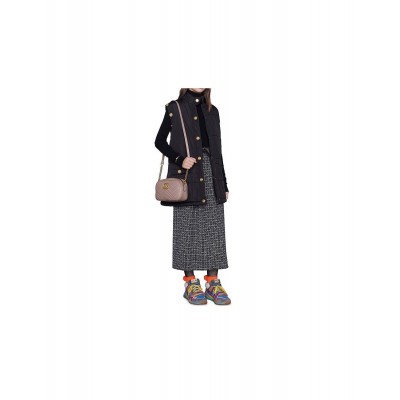 G*C*I GG MARMONT SMALL MATELASSÉ SHOULDER BAG 447632  (24*13*7cm) 11597