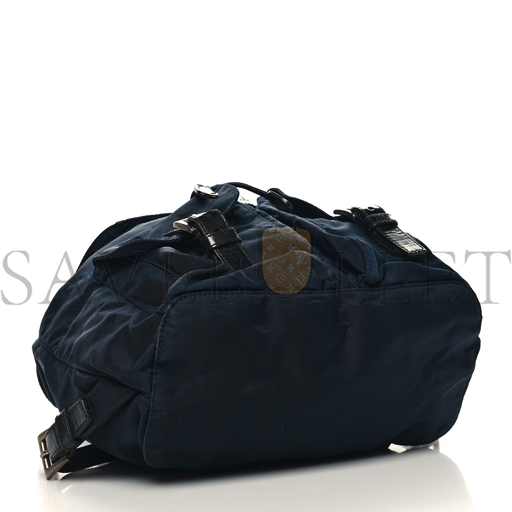 PRADA NYLON VELA SMALL BACKPACK NAVY (32*29*15cm)